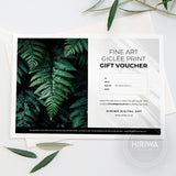Gift Voucher - A0 Print