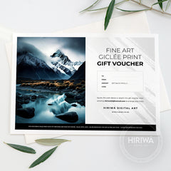 Gift Voucher - A3 Print