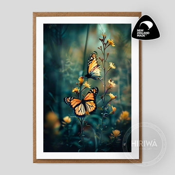 Butterfly Elegance (Greeting Card)