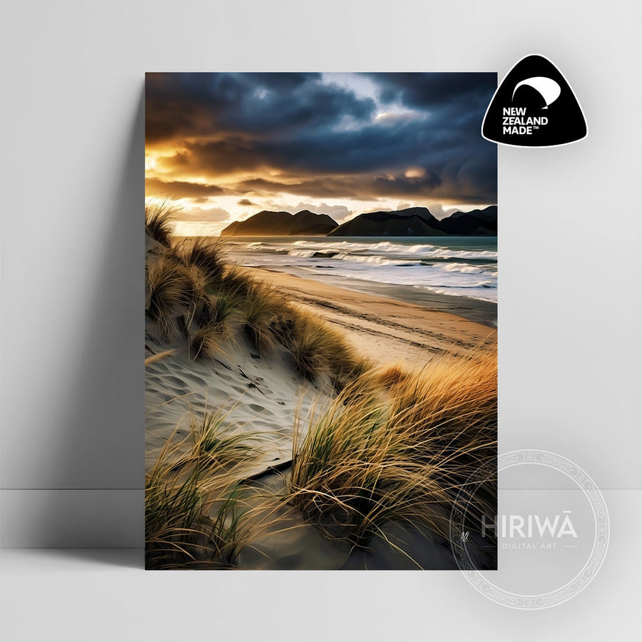 Sand & Storm artwork — A6 greeting card