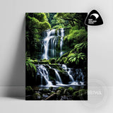 Tiered Falls — fine art print by Hiriwā Digital Art
